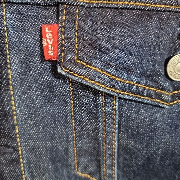 NWT Levi's Men's Dark Blue Denim Jacket XL - Picture 16 of 16